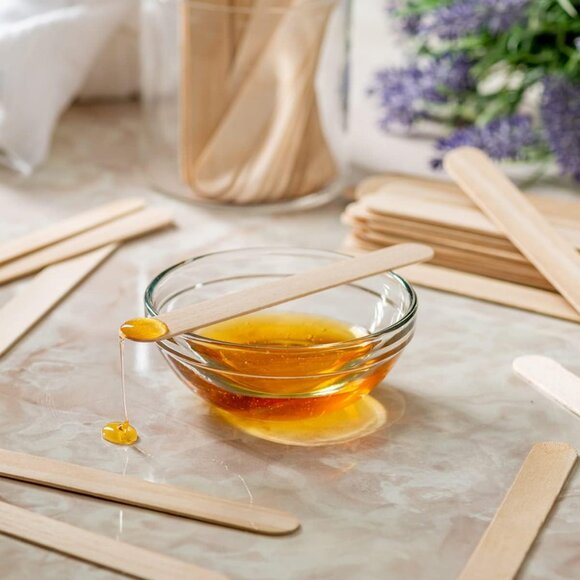 200 Count Jumbo Popsicle Sticks 6" Craft School Art Supplies Wooden Ice Cream - Picture 6 of 11